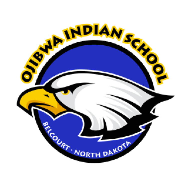 Ojibwa Indian School logo