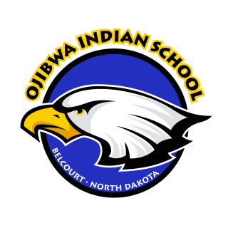 Ojibwa Indian School logo
