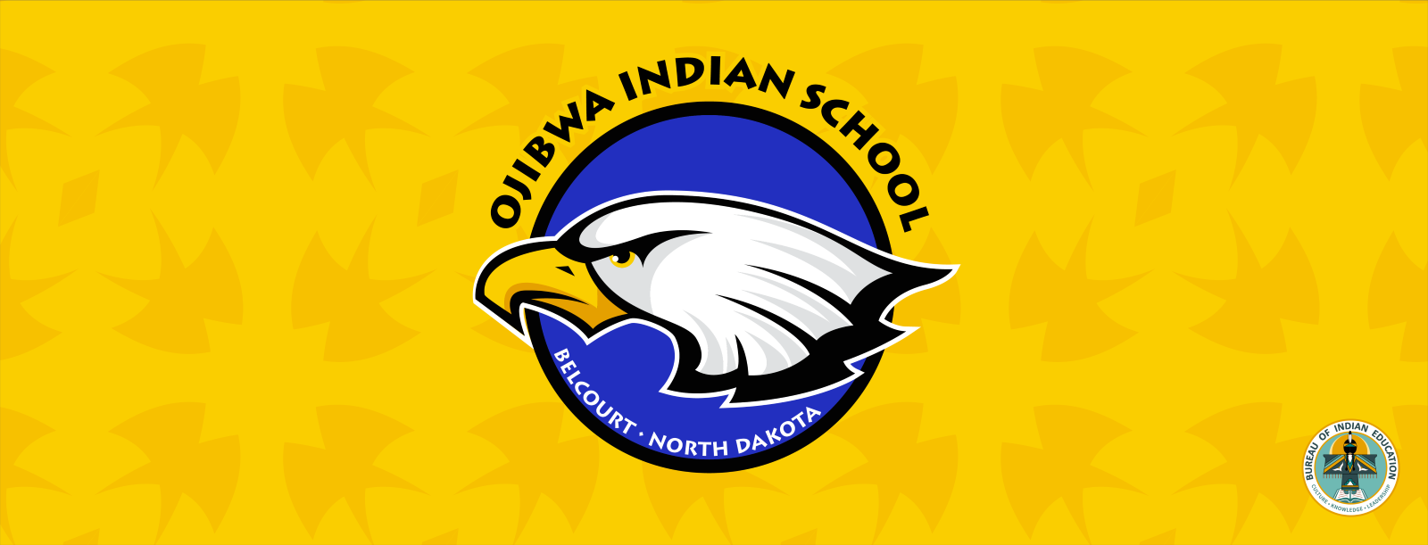 Ojibwa Indian School logo